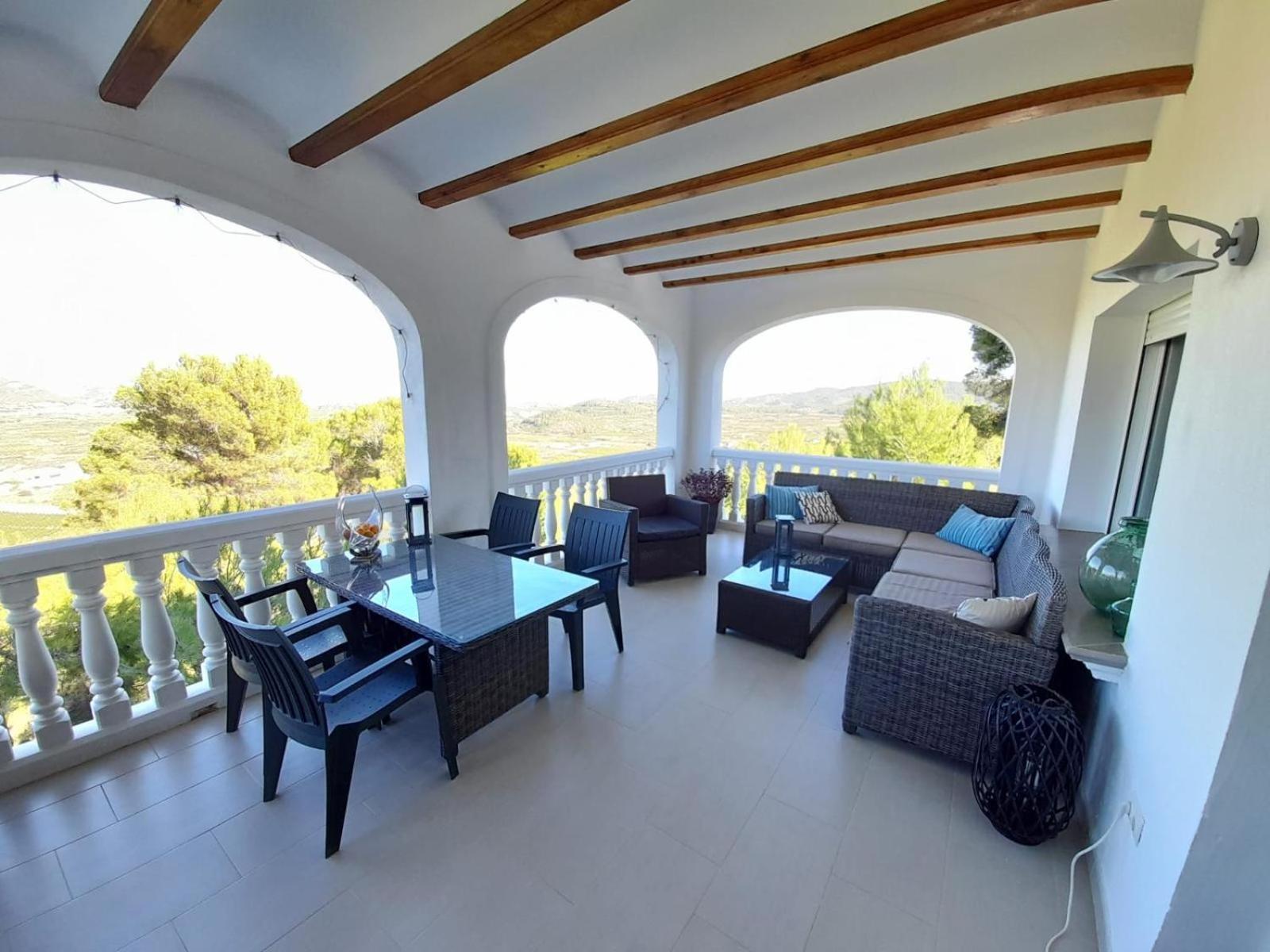 Villa"Kacper"Cerca De Gandia ,Con Vistas Al Mar Y Montanas ,Piscina 8-10 Personas Ador Экстерьер фото